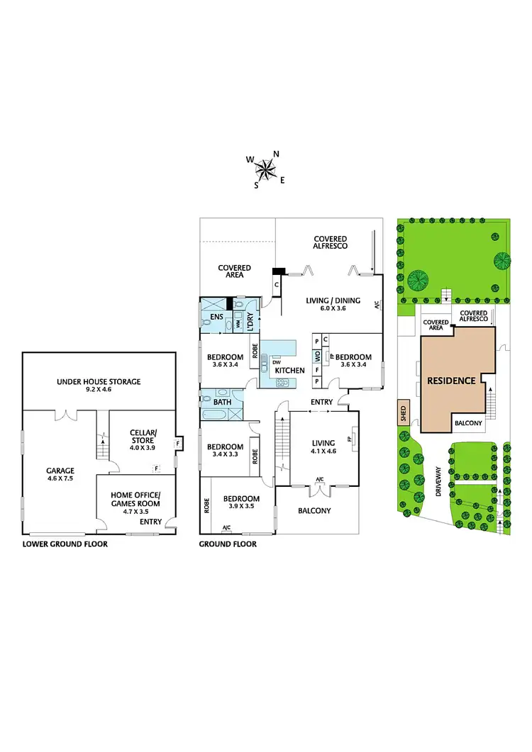 Floorplan of Homely house listing, 2 Lister Court, Ringwood VIC 3134