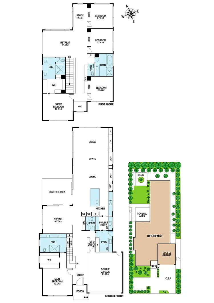 Floorplan of Homely house listing, 697 South Road, Bentleigh East VIC 3165