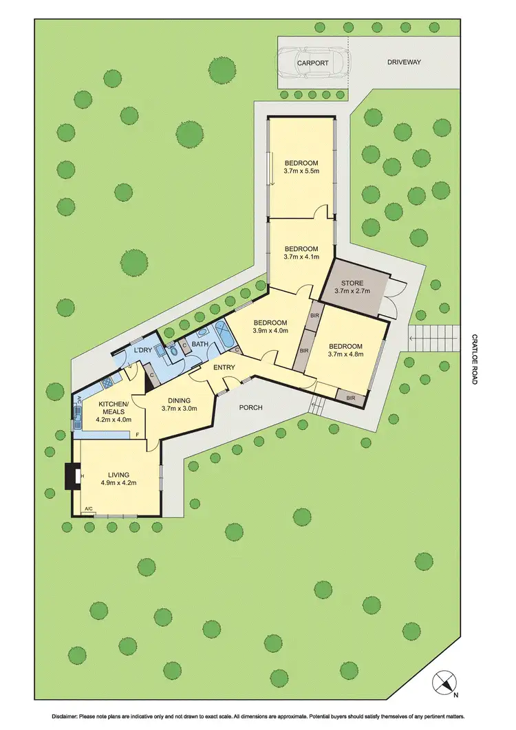 Floorplan of Homely house listing, 294 Highbury Road, Mount Waverley VIC 3149