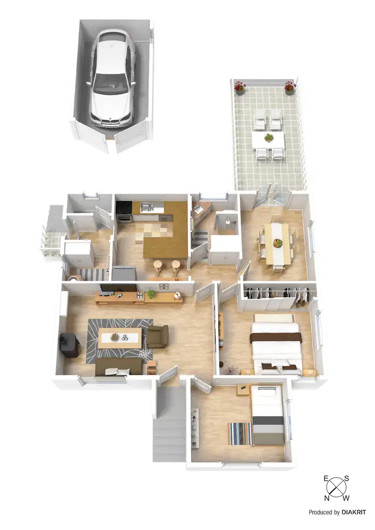 Floorplan of Homely house listing, 12 Amaroo Street, Chadstone VIC 3148