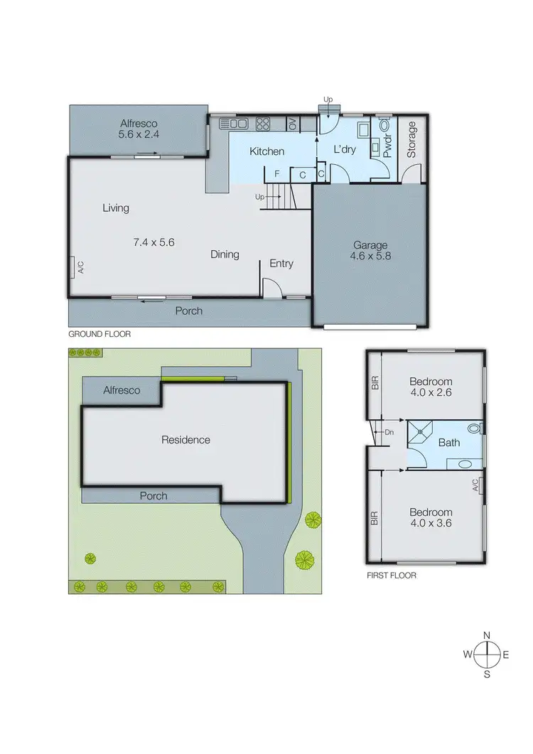 Floorplan of Homely unit listing, 2/14 Malcolm Court, Mount Waverley VIC 3149