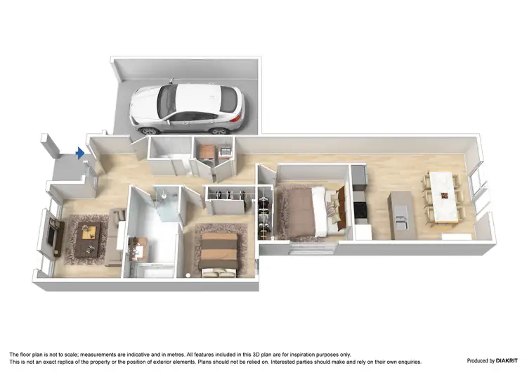 Floorplan of Homely house listing, 64 Hatchlands Drive, Deer Park VIC 3023