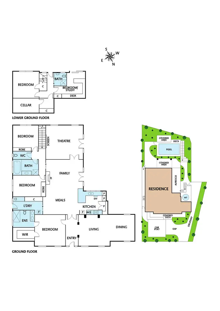 Floorplan of Homely house listing, 129 Thompson Crescent, Research VIC 3095