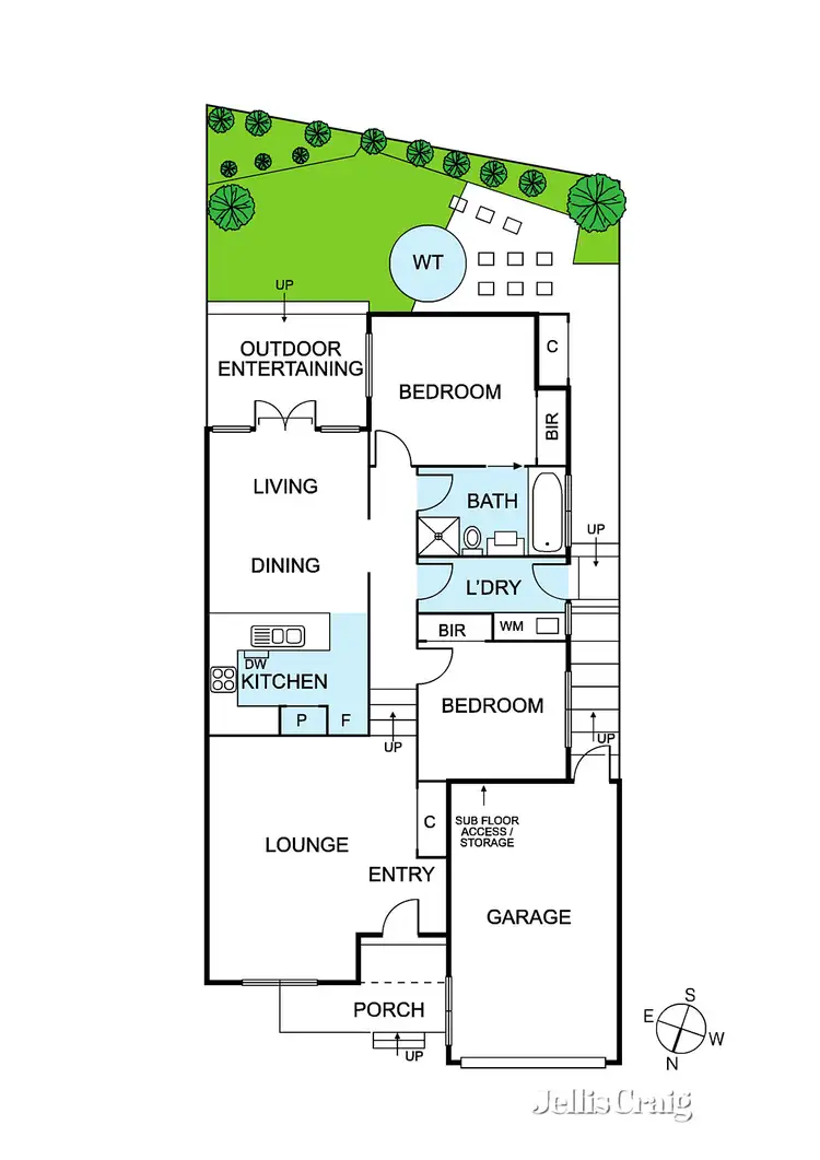 Floorplan of Homely unit listing, 5/1250 Main Road, Eltham VIC 3095