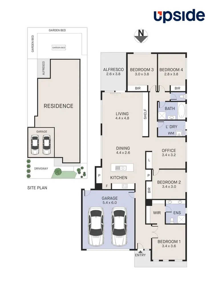 Floorplan of Homely house listing, 84 Frontier Avenue, Greenvale VIC 3059