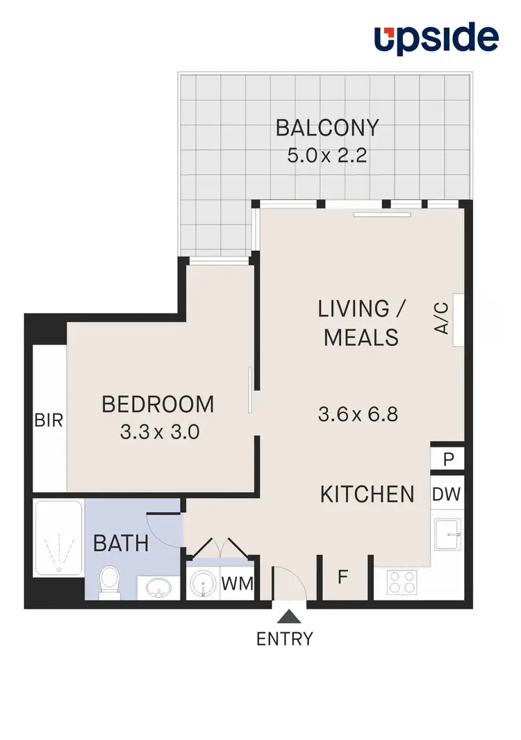 Floorplan of Homely apartment listing, 1/4 La Scala Avenue, Maribyrnong VIC 3032