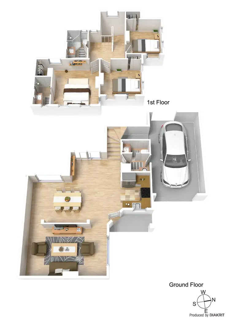 Floorplan of Homely unit listing, 2/15 Gadd Street, Oakleigh VIC 3166