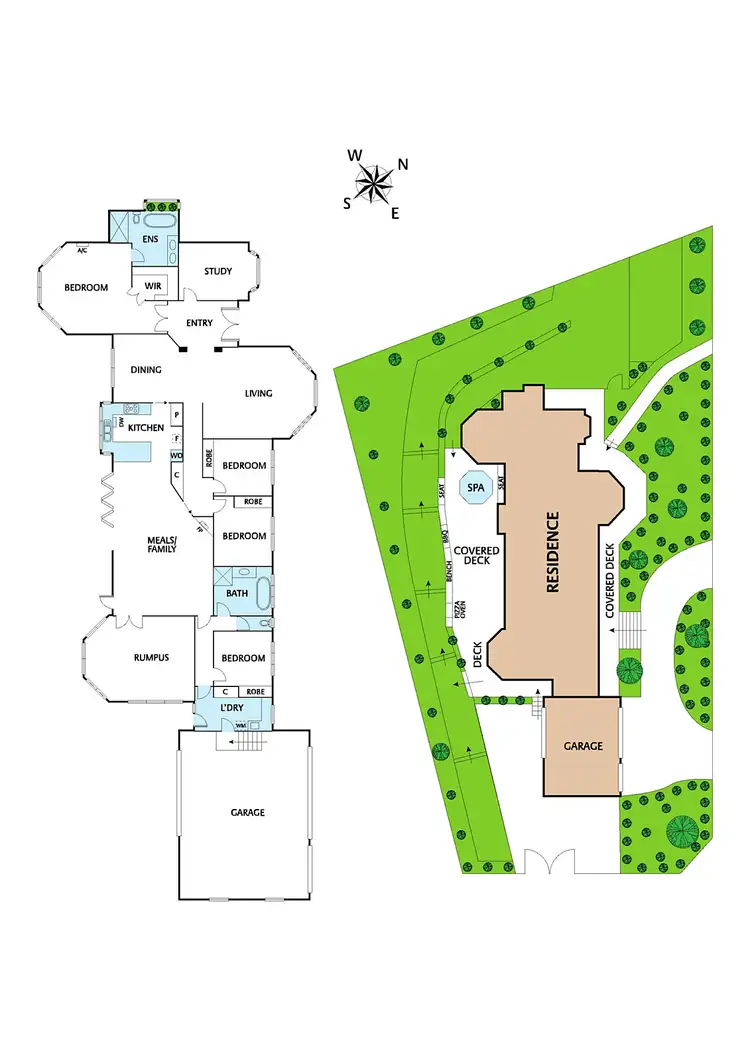 Floorplan of Homely house listing, 7-9 Jacaranda Drive, Diamond Creek VIC 3089