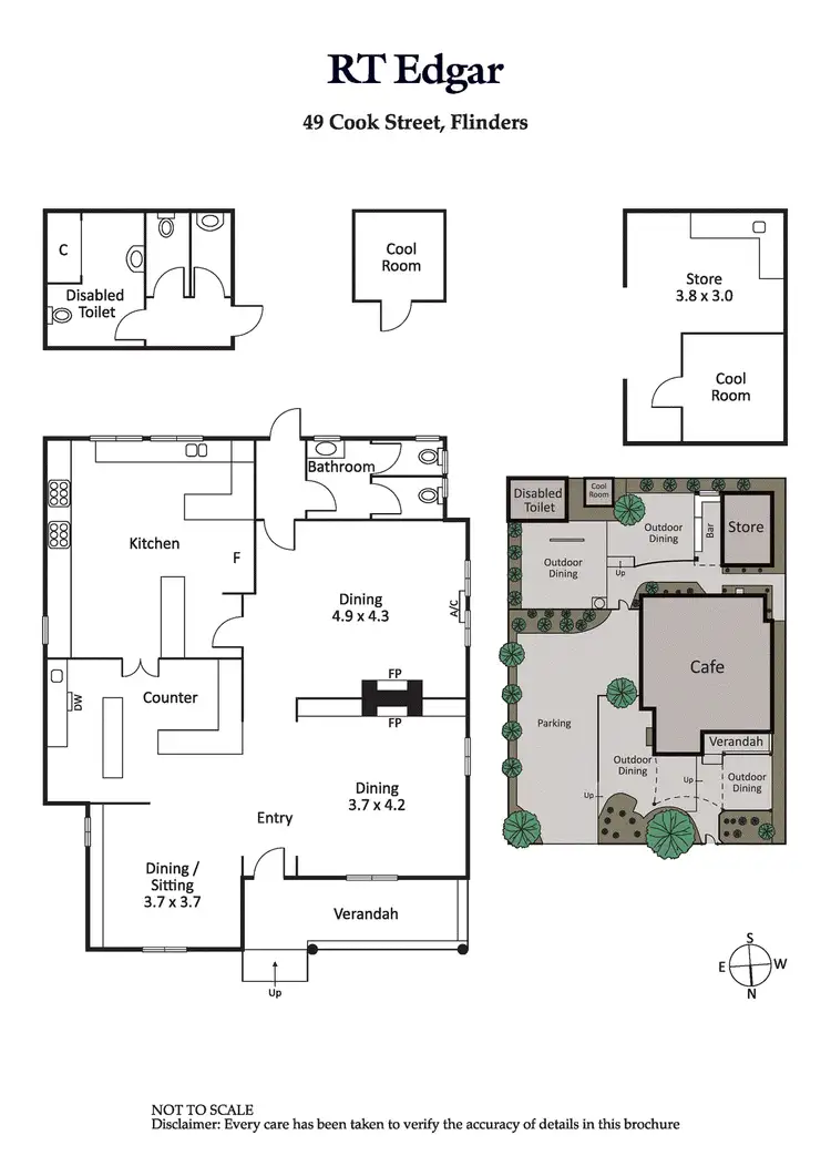 Floorplan of Homely house listing, 49 Cook Street, Flinders VIC 3929