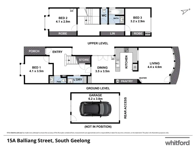 Floorplan of Homely house listing, 15A Balliang Street, South Geelong VIC 3220