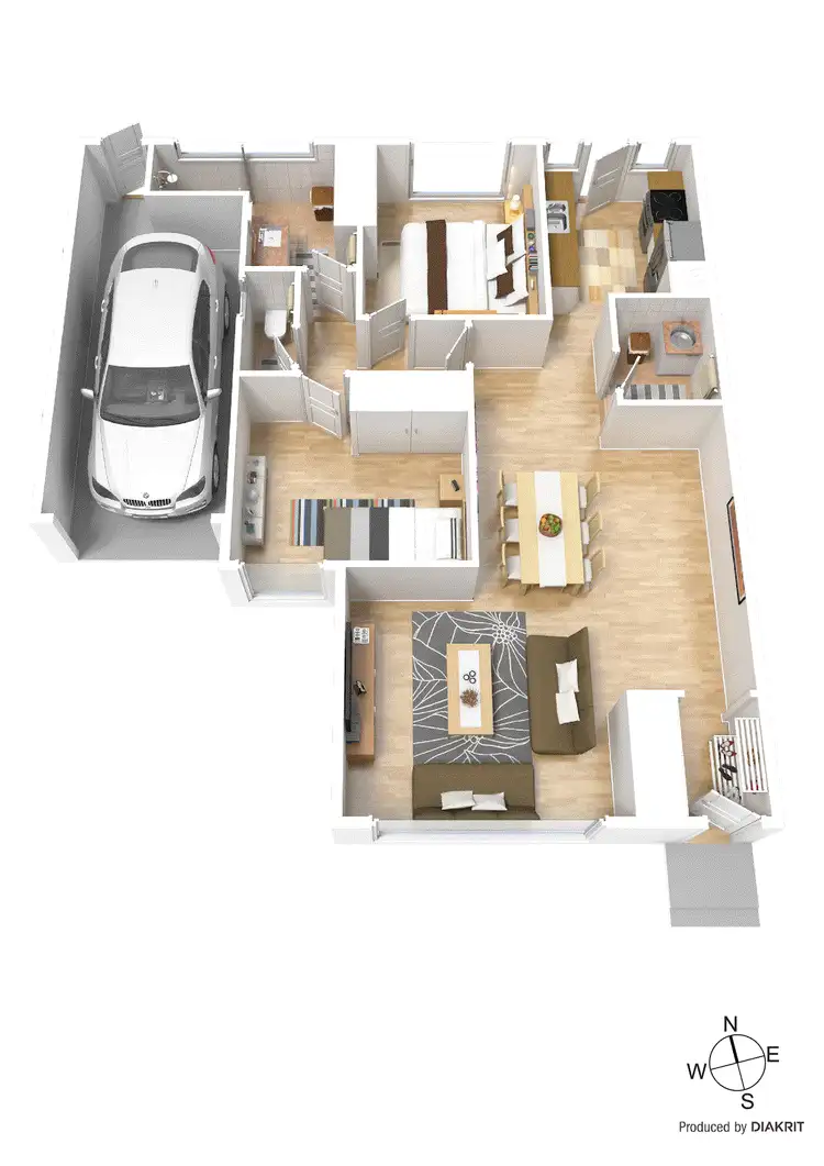 Floorplan of Homely unit listing, 7/551-553 Clayton Road, Clayton South VIC 3169