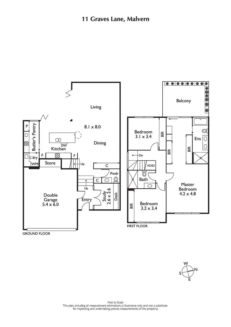 Floorplan of Homely house listing, 11 Graves Lane, Malvern VIC 3144