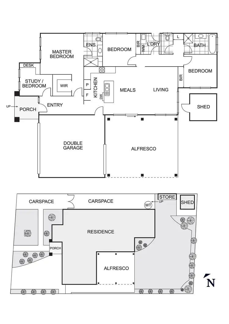 Floorplan of Homely house listing, 21 Vantage Point Boulevard, Doreen VIC 3754