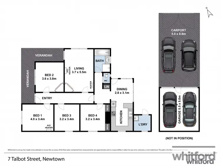 Floorplan of Homely house listing, 7 Talbot Street, Newtown VIC 3220