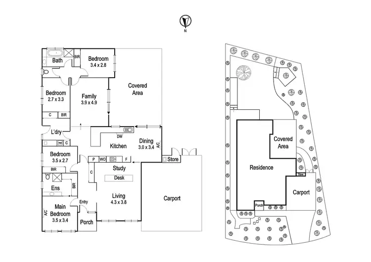 Floorplan of Homely house listing, 20 Phillips Crescent, Rosanna VIC 3084