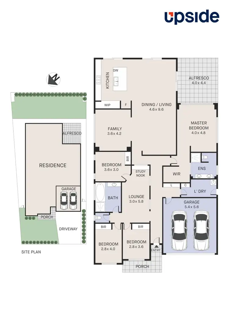 Floorplan of Homely house listing, 36 The Hermitage Way, Gledswood Hills NSW 2557
