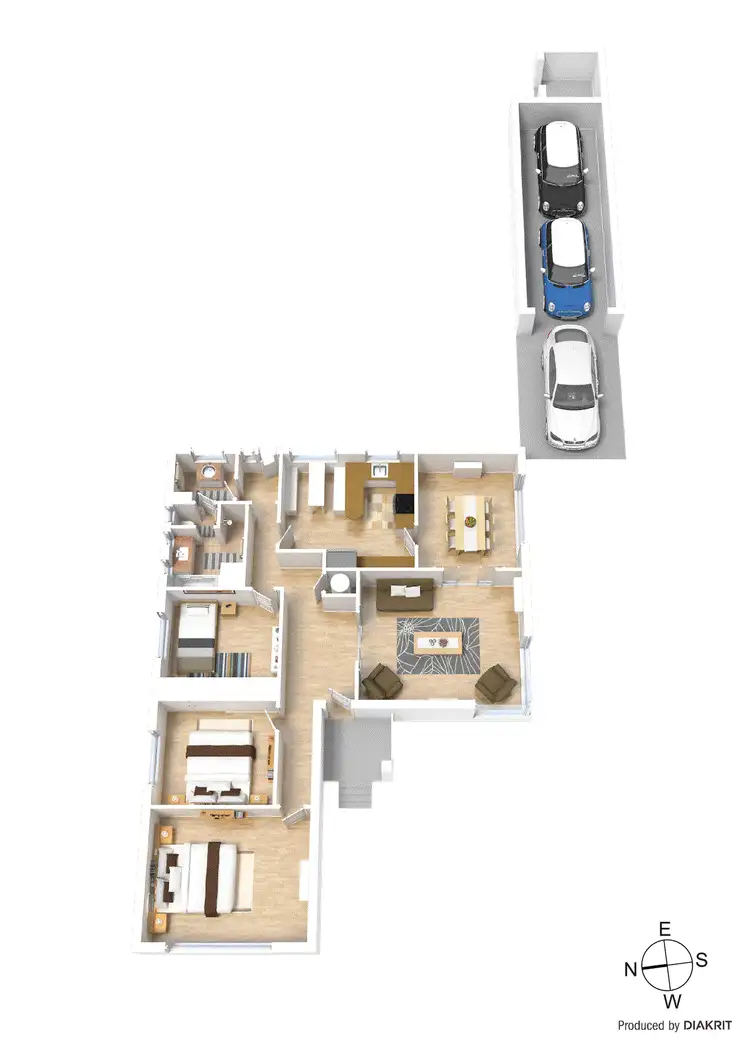 Floorplan of Homely house listing, 13 Lillian Street, Glen Iris VIC 3146
