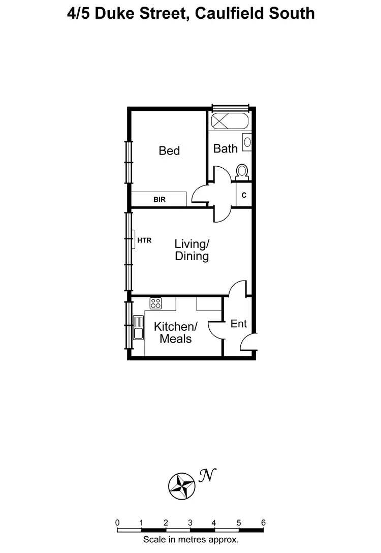 Floorplan of Homely apartment listing, 4/5 Duke Street, Caulfield South VIC 3162
