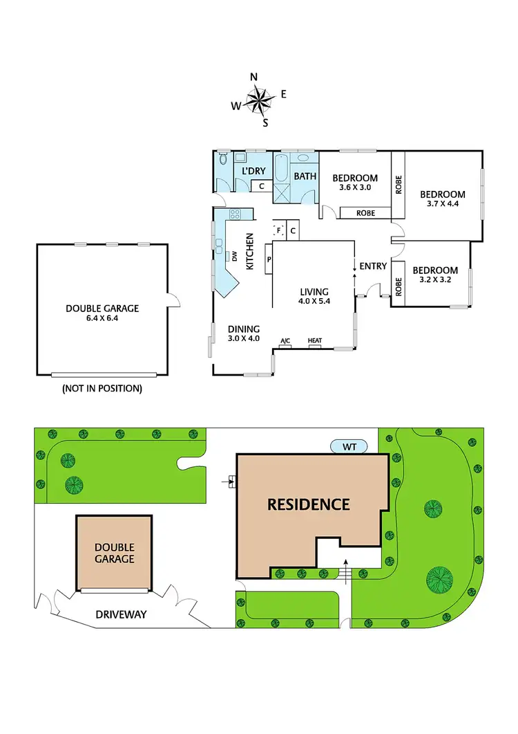 Floorplan of Homely house listing, 4 Pursell Avenue, Blackburn South VIC 3130