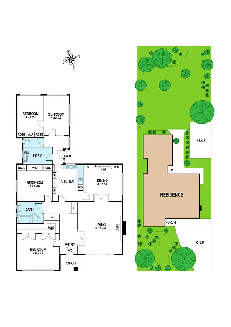 Floorplan of Homely house listing, 67 Draper Street, Ormond VIC 3204