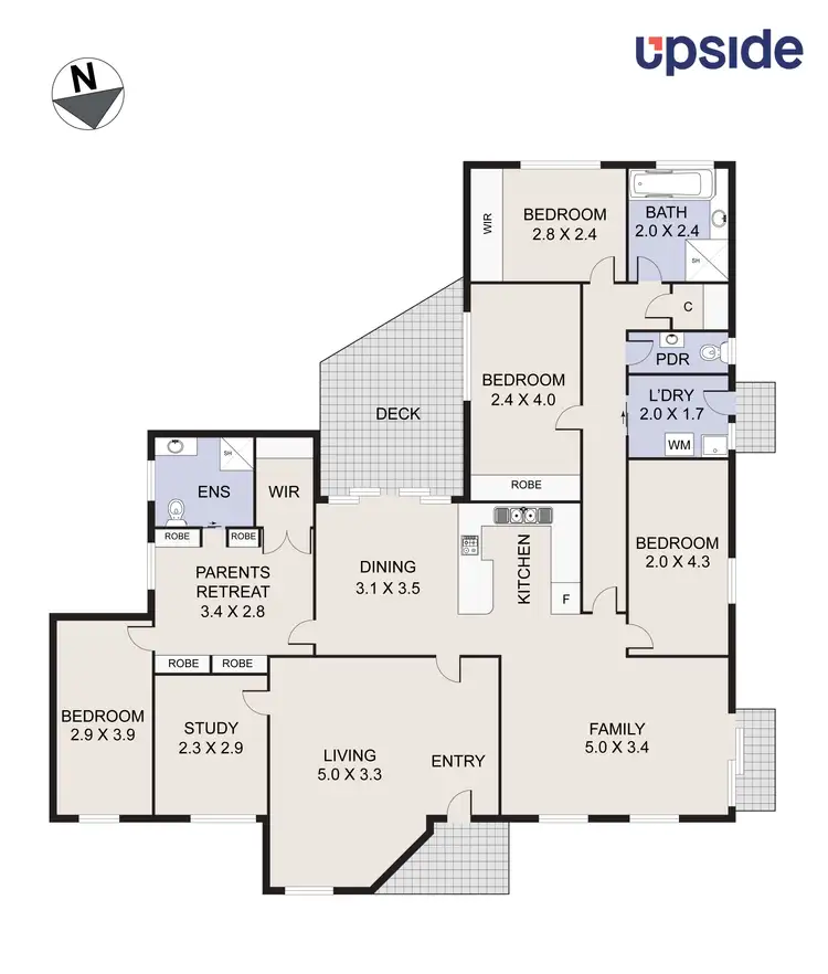 Floorplan of Homely house listing, 23 Toms Crescent, Ainslie ACT 2602
