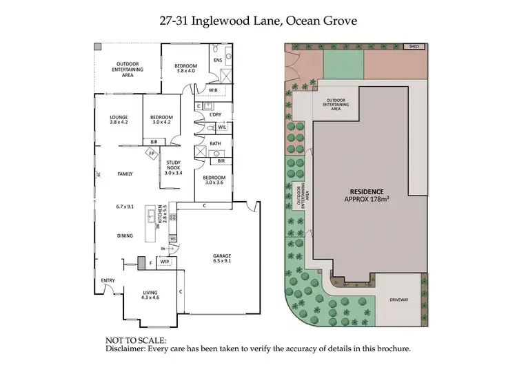 Floorplan of Homely house listing, 27-31 Inglewood Lane, Ocean Grove VIC 3226
