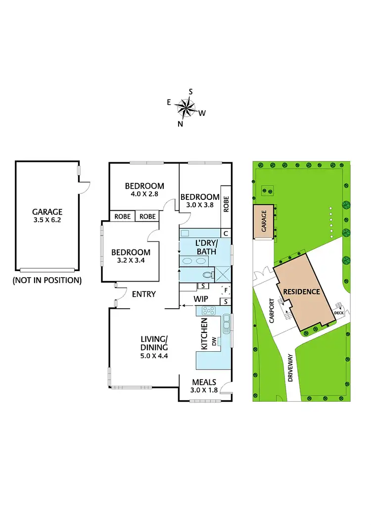 Floorplan of Homely house listing, 50 Worrell Street, Nunawading VIC 3131