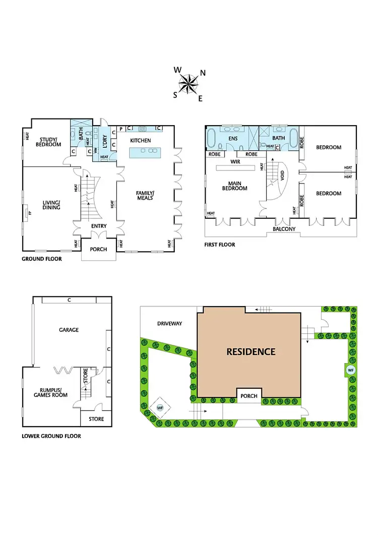 Floorplan of Homely house listing, 28 Odenwald Road, Eaglemont VIC 3084