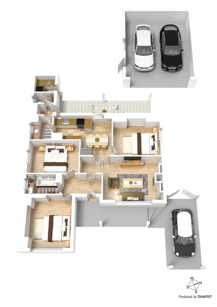Floorplan of Homely house listing, 1 Celia Street, Bentleigh East VIC 3165