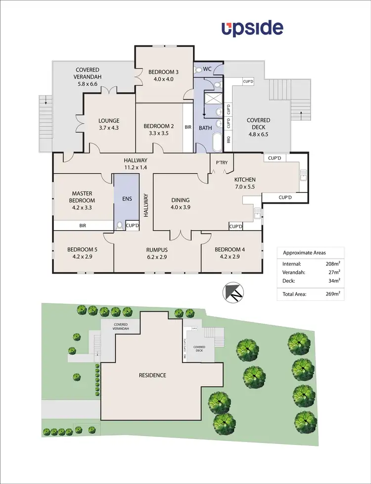 Floorplan of Homely house listing, 70 Riverside Drive, Tumbulgum NSW 2490