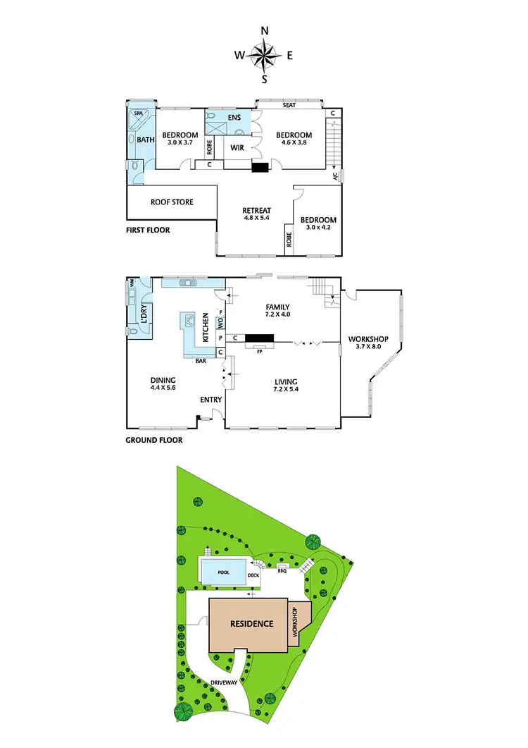 Floorplan of Homely house listing, 15 Stamford Court, Eltham VIC 3095