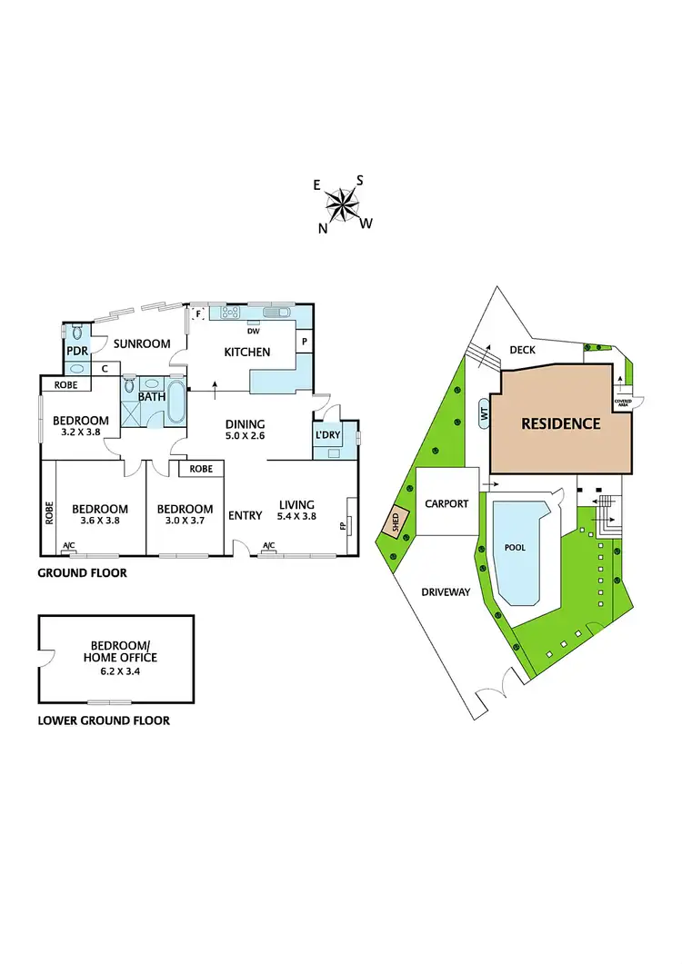 Floorplan of Homely house listing, 42 Lindsay Avenue, Nunawading VIC 3131
