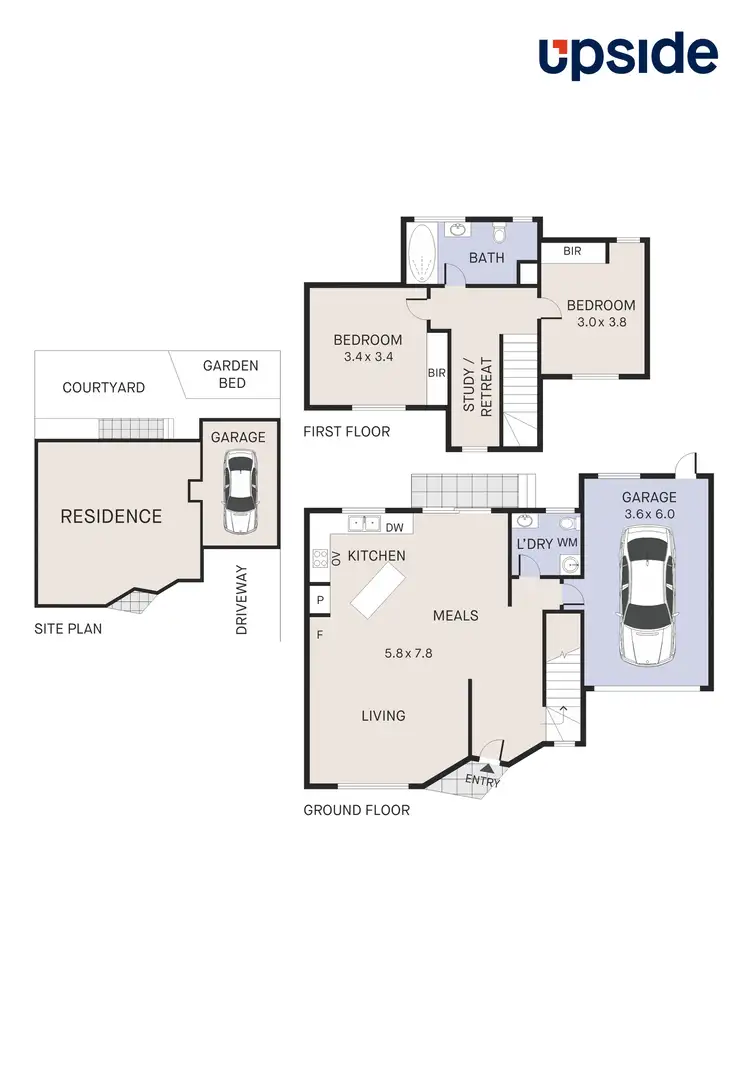 Floorplan of Homely unit listing, 2/12 Anne Court, Broadmeadows VIC 3047