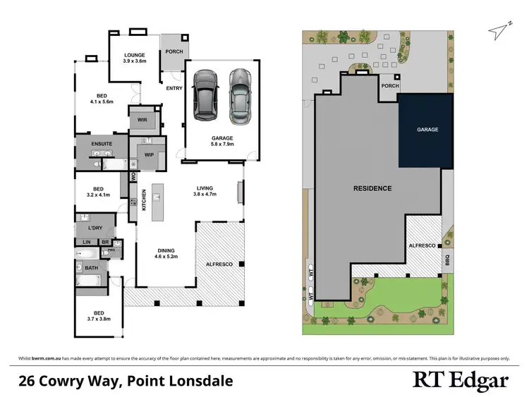 Floorplan of Homely house listing, 26 Cowry Way, Point Lonsdale VIC 3225