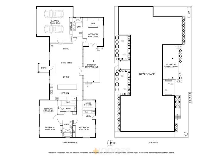 Floorplan of Homely house listing, 40-42 Potter Street, Geelong West VIC 3218