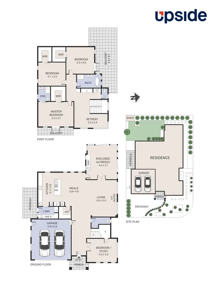 Floorplan of Homely house listing, 26 Central Parkway, Caroline Springs VIC 3023