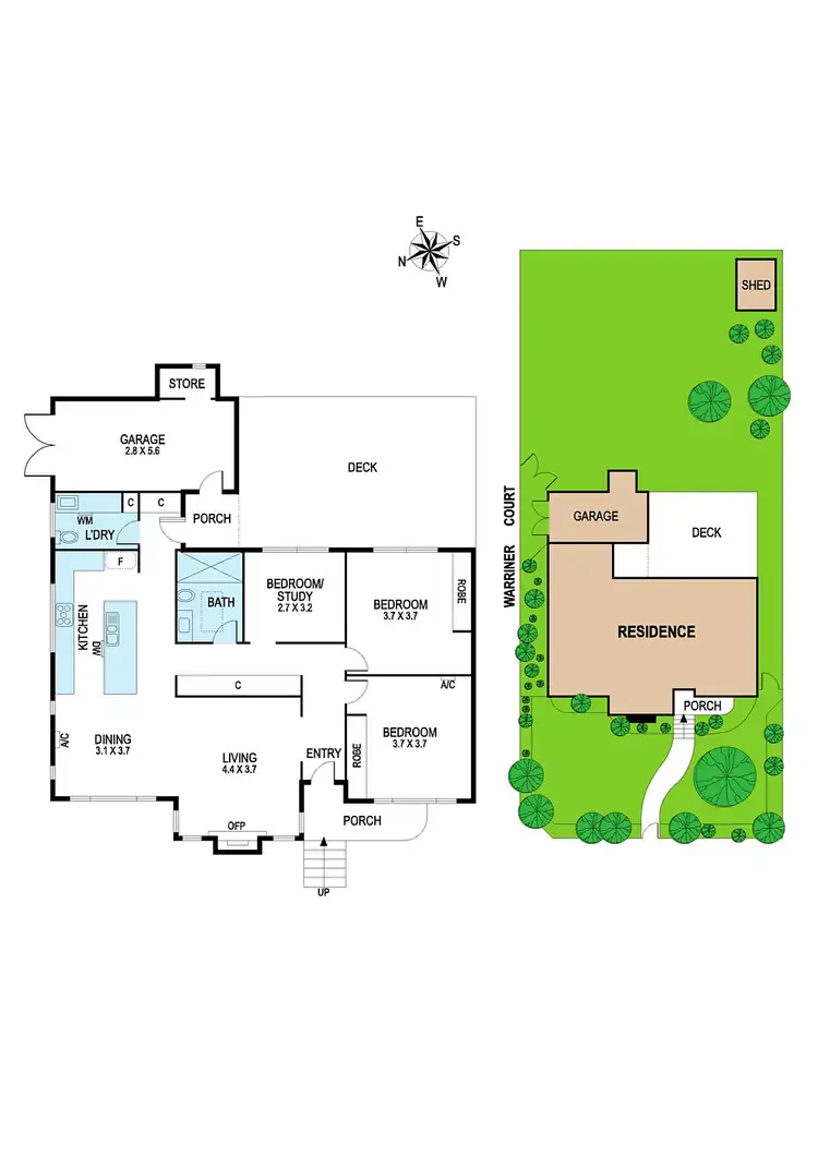 Floorplan of Homely house listing, 54 Dublin Street, Oakleigh East VIC 3166