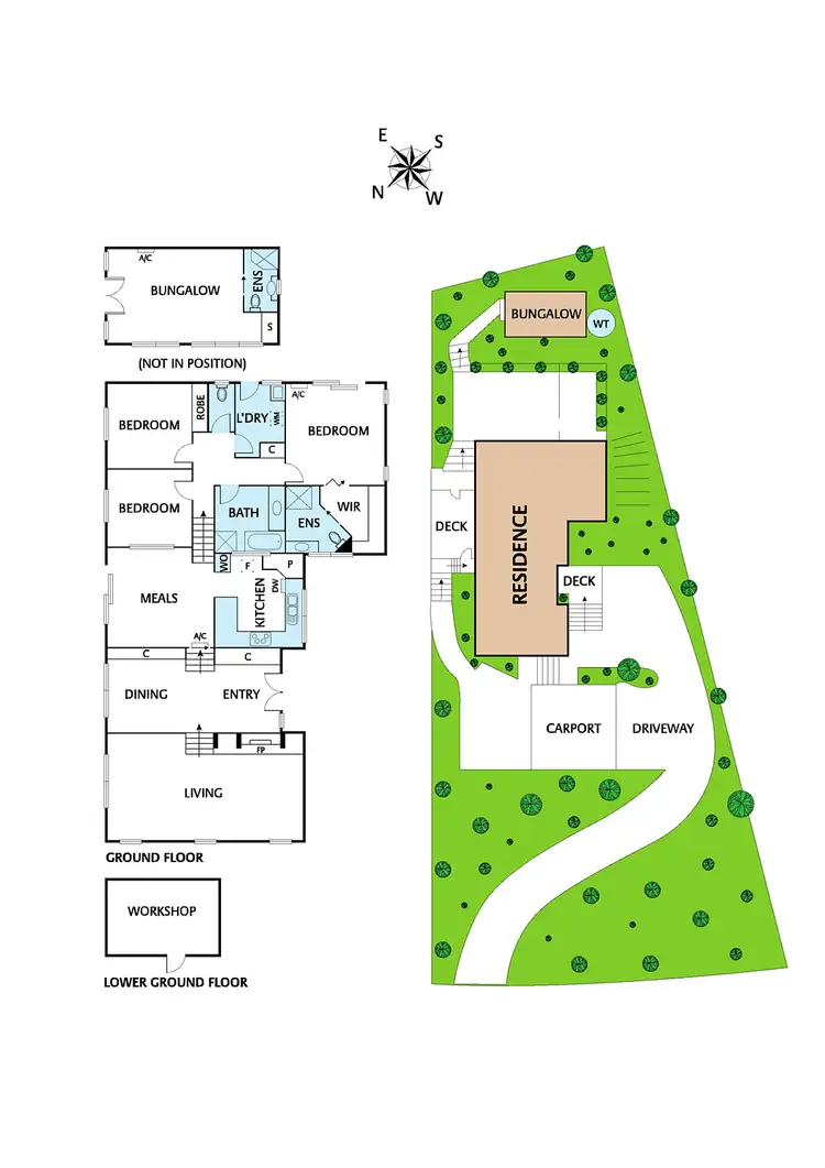 Floorplan of Homely house listing, 54 Lynette Avenue, Warrandyte VIC 3113