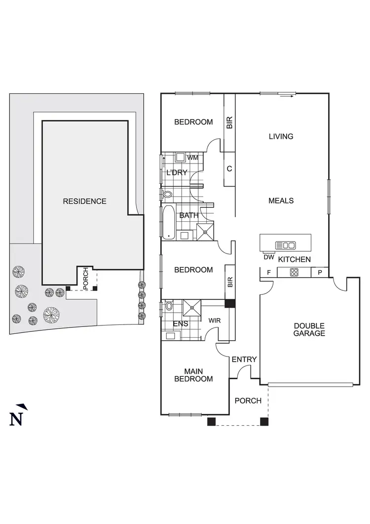 Floorplan of Homely house listing, 4 Damask Way, Mernda VIC 3754