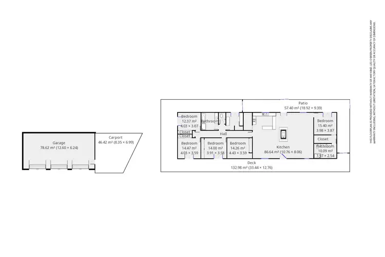 Floorplan of Homely rural property listing, 51 Ryans Road, Coongulla VIC 3860