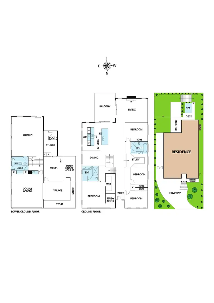 Floorplan of Homely house listing, 14 Vine Street, Eltham VIC 3095