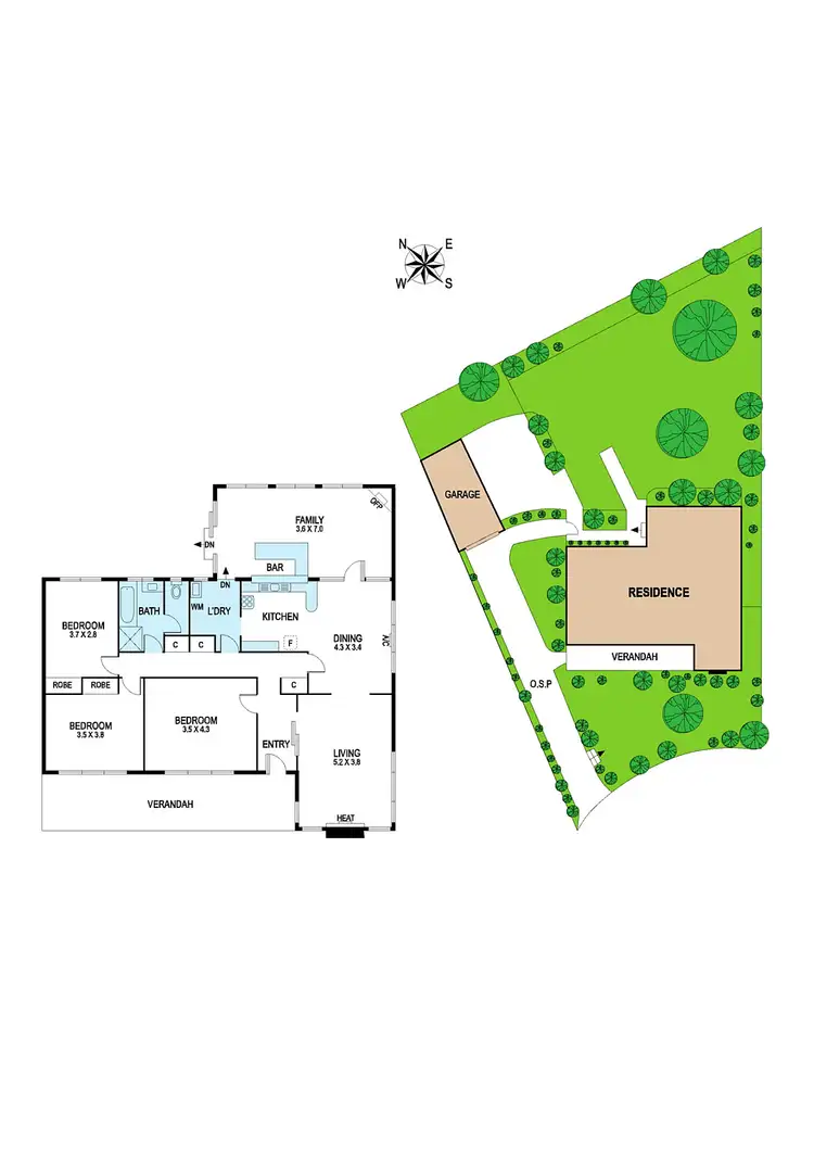 Floorplan of Homely house listing, 28 East View Crescent, Bentleigh East VIC 3165