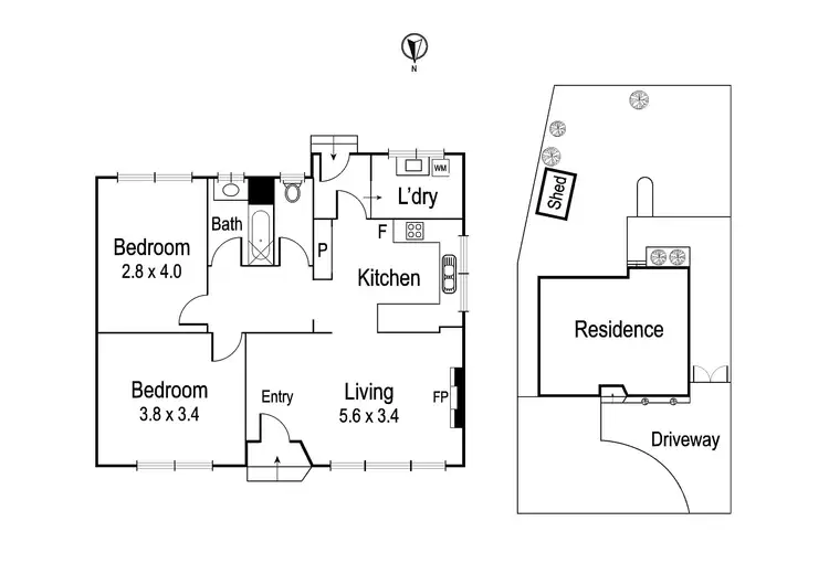 Floorplan of Homely house listing, 113 Southern Road, Heidelberg West VIC 3081