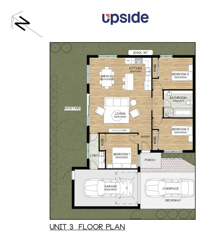 Floorplan of Homely townhouse listing, 3/12 Seaview Parade, Dromana VIC 3936