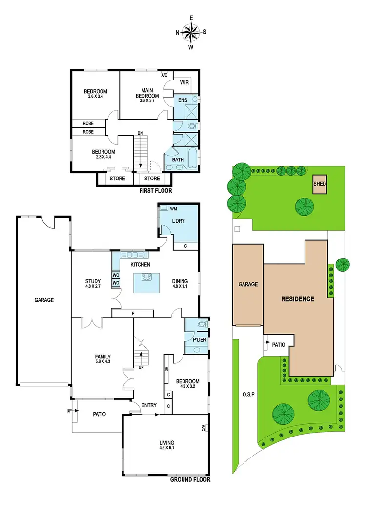 Floorplan of Homely house listing, 24 Dromana Avenue, Bentleigh East VIC 3165