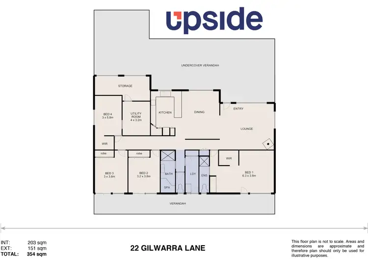 Floorplan of Homely house listing, 22 Gilwarra Lane, Glenthorne NSW 2430