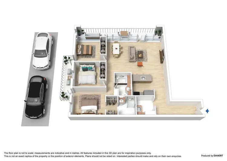 Floorplan of Homely apartment listing, 1807/83 Queensbridge Street, Southbank VIC 3006
