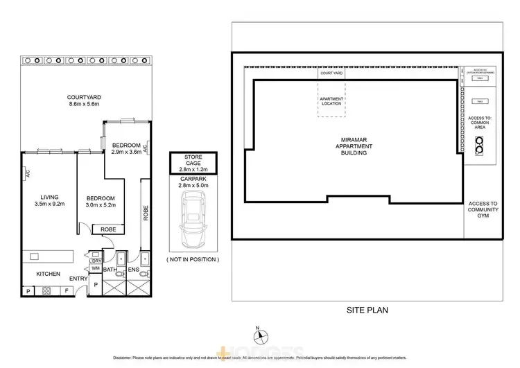 Floorplan of Homely apartment listing, 404/18-20 Cavendish Street, Geelong VIC 3220