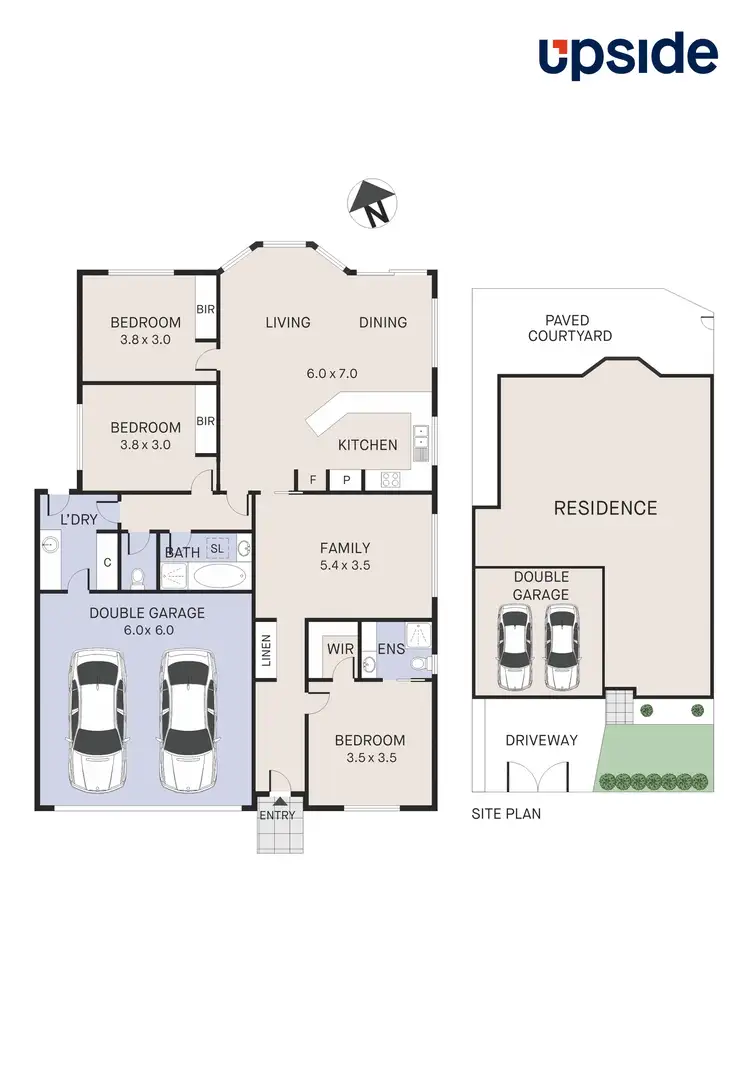 Floorplan of Homely townhouse listing, 1/315 Dromana Parade, Safety Beach VIC 3936