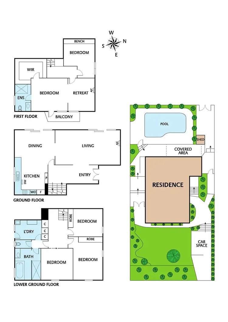 Floorplan of Homely house listing, 67 Manatunga Circuit, Greensborough VIC 3088